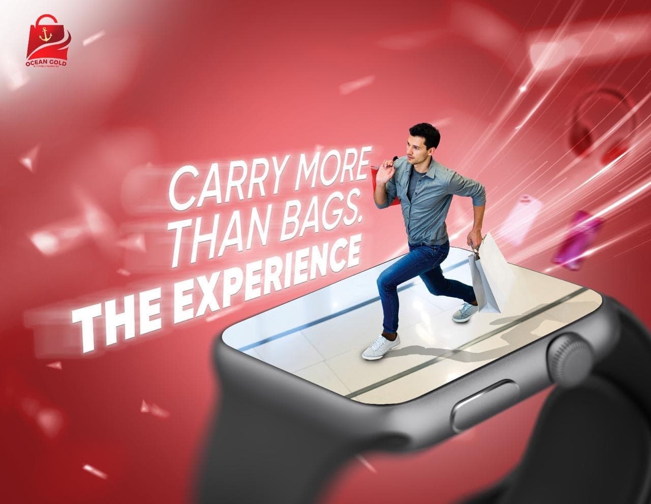 Ocean Gold — carry more than bags, the experience